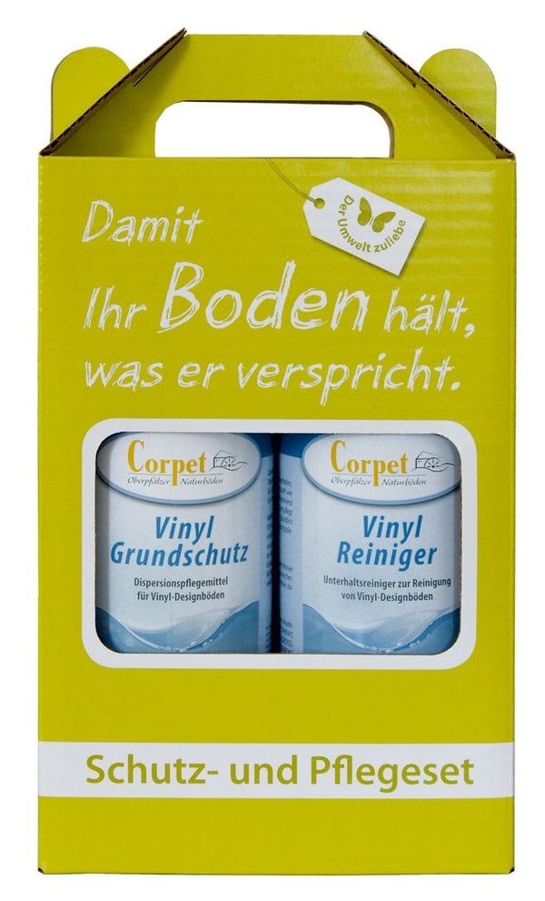Corpet Set: Vinyl-Grundschutz + Reiniger - je 1 Liter