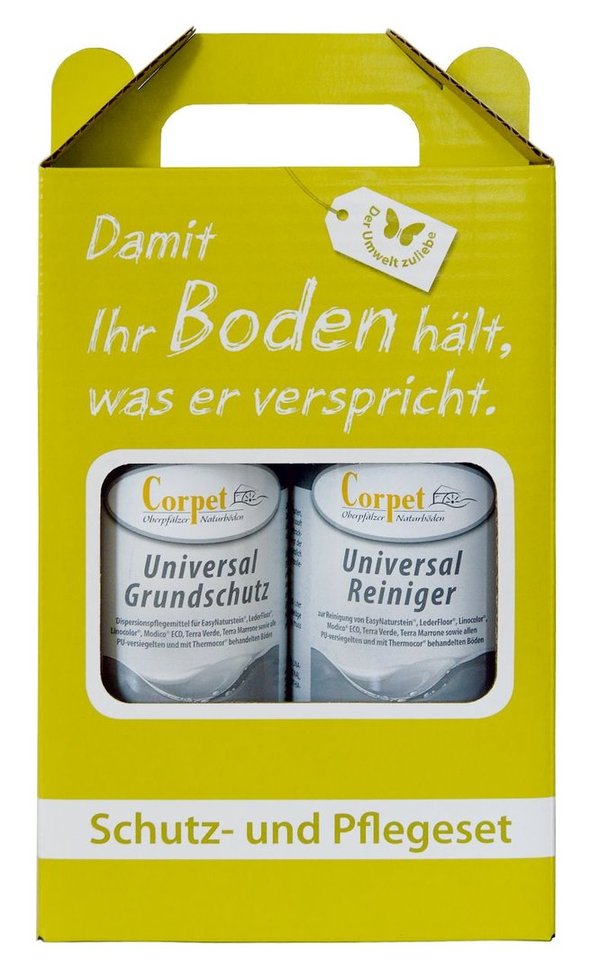 Corpet Set: Universal-Grundschutz + Reiniger -je 1 Liter